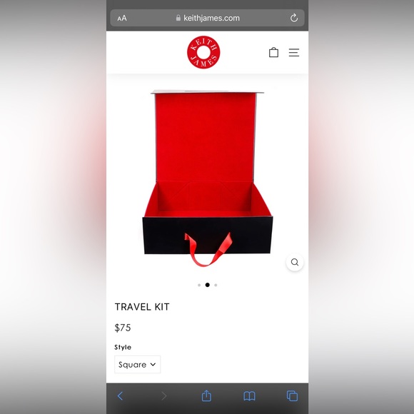 Keith James (famous red bottom hat) Hollywood style hat - Picture 10 of 10